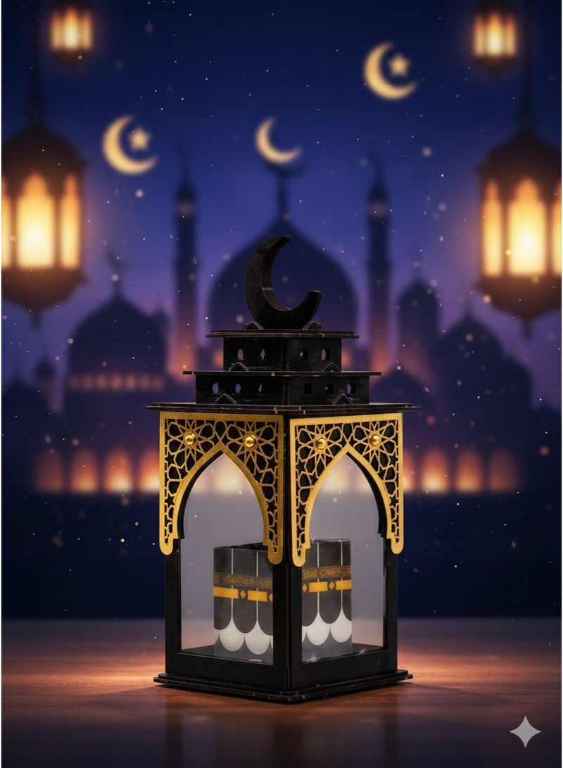 Ramadan gift box + 4 gifts (Tomtom doll + scented candle + small mosque lantern + golden lantern) - Image 3